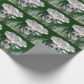 Sportfächergolfball im rauen geschenkpapier (Ecke)