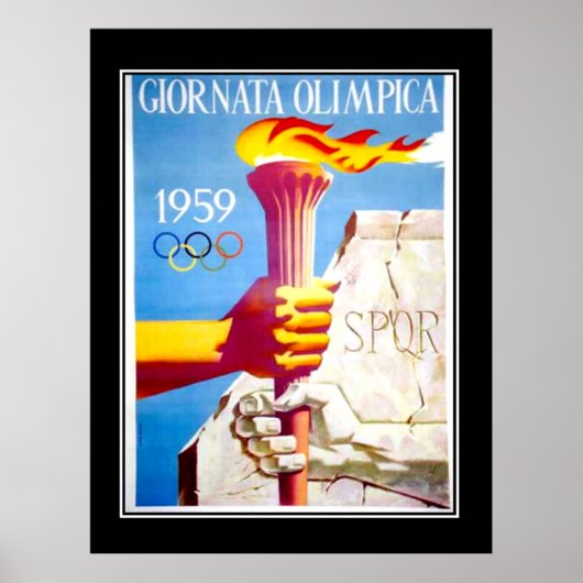 SPORTFackel Vintage Poster (Vorne)