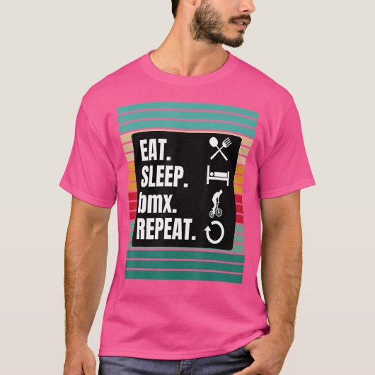 Sportfahrrad Hobby T-Shirt (Vorderseite)