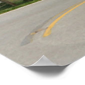 Sportfahrrad Poster (Ecke)