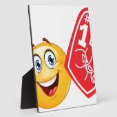 Sportfan emoji fotoplatte (Seite)