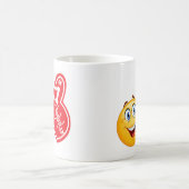 Sportfan emoji kaffeetasse (Mittel)