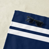 Sportfan Personalisiert Kids Strandtuch (Beispiel)