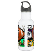 Sportfan Trinkflasche (Rückseite)