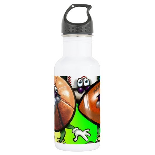 Sportfan Trinkflasche (Vorderseite)