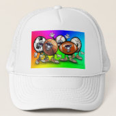 Sportfan Truckerkappe (Vorderseite)