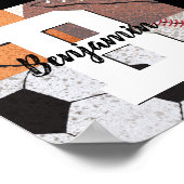 Sportfans Poster (Ecke)