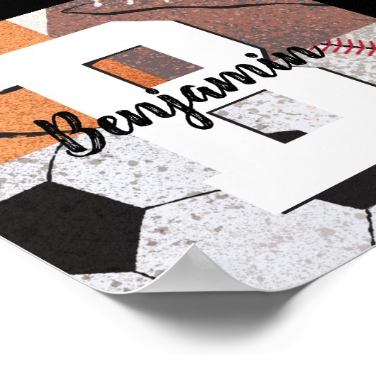 Sportfans Poster (Ecke)