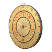 Sportfeier Kinder Neuzeit Cooler Geburtstag Dartscheibe (Vorderseite rechts)