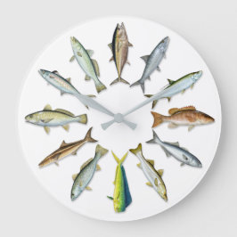 Sportfish Wall Uhr