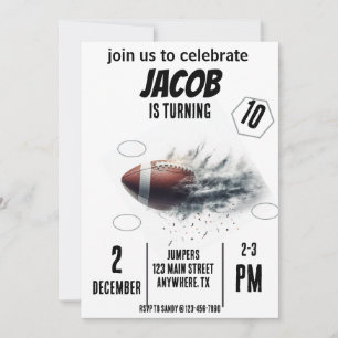 Sportfliegerfußball Einladung zum Geburtstag