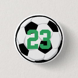 Sportfußball-Ball-Spielertastatur Button