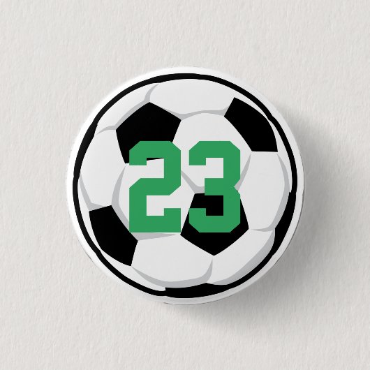 Sportfußball-Ball-Spielertastatur Button (Vorderseite)