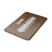 Sportfußball Bath Mat Rug Badematte (Schrägansicht)