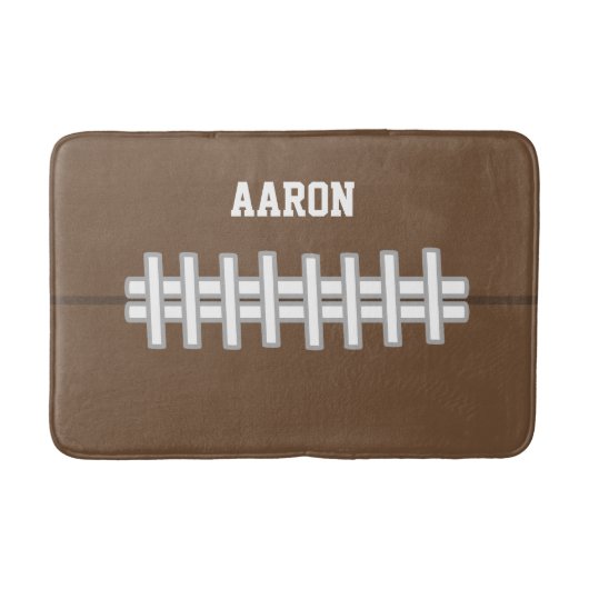 Sportfußball Bath Mat Rug Badematte (Vorderseite)