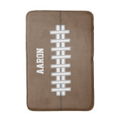 Sportfußball Bath Mat Rug Badematte (Vorderseite Vertikal)