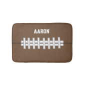 Sportfußball Bath Mat Rug Badematte (Vorderseite)