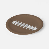 Sportfußball Geburtstagsparty Teller (Schrägansicht)