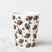 Sportfußball Pappbecher (Vorderseite)