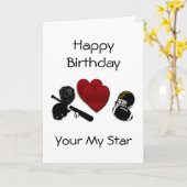 SportGeburtstagskarte Karte (Gelbe Blume)