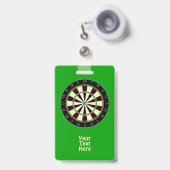 Sportgeräte - Dartboard 1 Ausweis (Vorderseite mit Ausziehbar)