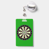 Sportgeräte - Dartboard 1 Ausweis (Rückseite mit Ausziehbar)