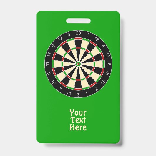 Sportgeräte - Dartboard 1 Ausweis (Vorderseite)