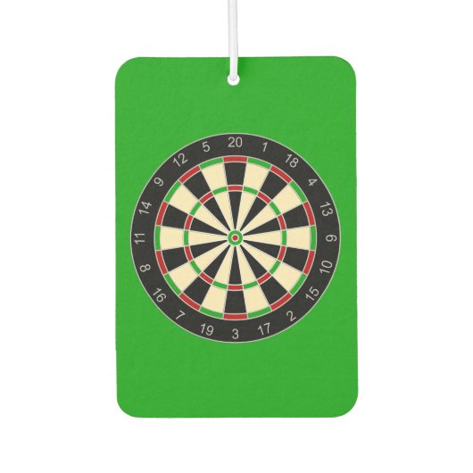 Sportgeräte - Dartboard 1 Autolufterfrischer (Vorderseite)