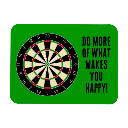 Sportgeräte - Dartboard 1 Magnet (Horizontal)