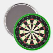Sportgeräte - Dartboard 1 Magnet (Vorderseite/Rückseite)