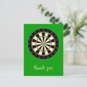 Sportgeräte - Dartboard 1 Postkarte (Stehend Vorderseite)