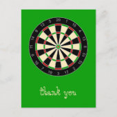 Sportgeräte - Dartboard 1 Postkarte (Vorderseite)