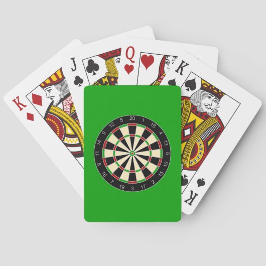 Sportgeräte - Dartboard 1 Spielkarten (Rückseite)