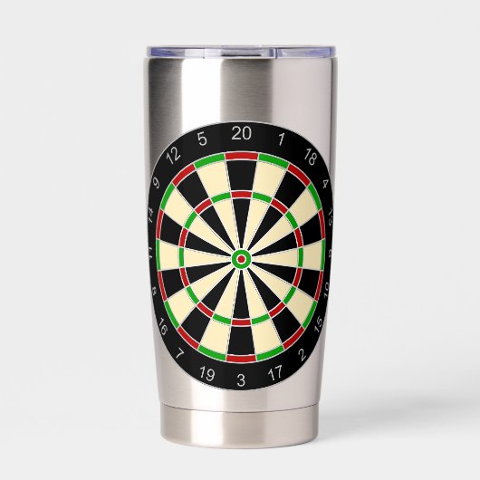 Sportgeräte - Dartboard 1 Thermobecher (Vorderseite)
