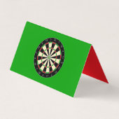 Sportgeräte - Dartboard 1 Visitenkarten (Rückseite)