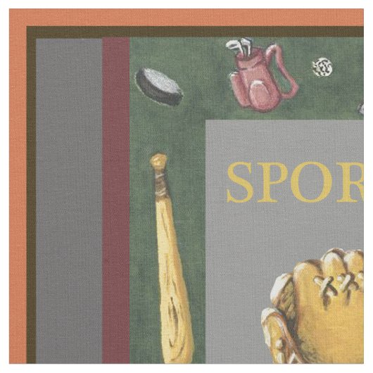 Sportgeräte Stoff (Nahaufnahme)