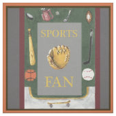 Sportgeräte Stoff (Muster)