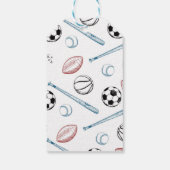 Sportgeschenk-Tag, Sport-Gefälligkeitstafel Geschenkanhänger (Rückseite)