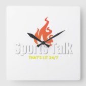 Sportgespräch, die Uhr (Vorderseite)