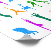 Sportgrafik für Poster (Ecke)