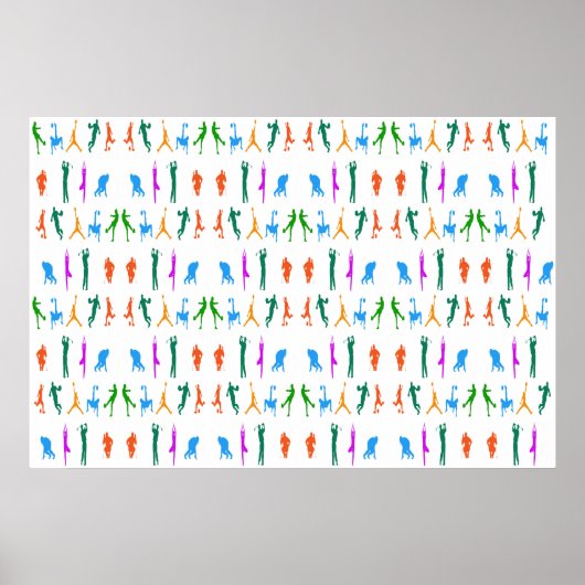 Sportgrafik für Poster (Vorne)