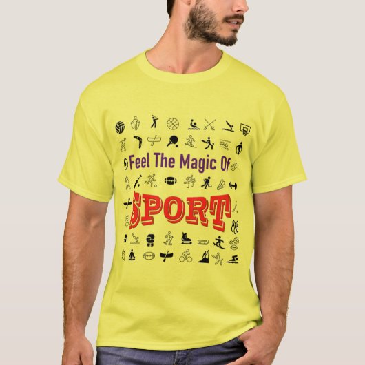 Sportgrafik T-Shirt (Vorderseite)