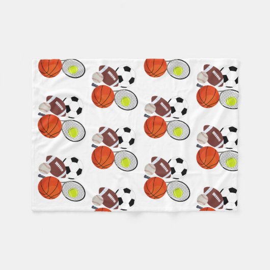 Sporthalle Fleecedecke (Vorderseite (Horizontal))