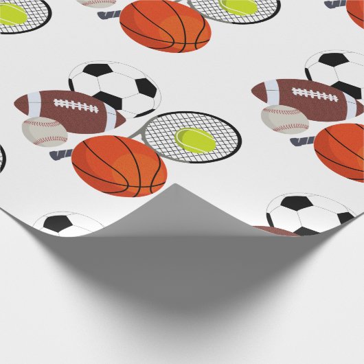 Sporthalle Geschenkpapier (Ecke)