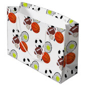 Sporthalle Große Geschenktüte (Rückseite Schrägansicht)