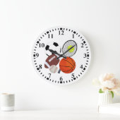 Sporthalle Große Wanduhr (Zuhause)