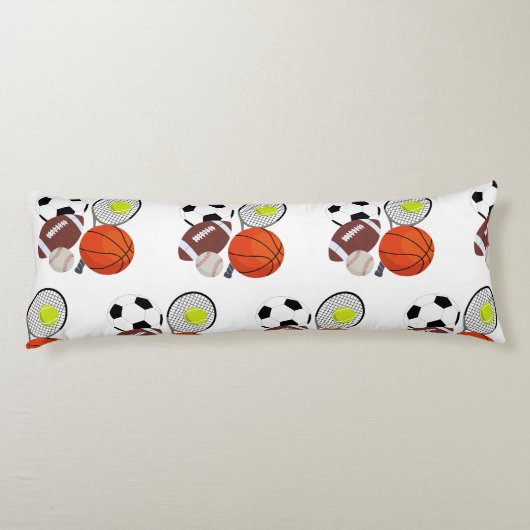 Sporthalle Seitenschläferkissen (Rückseite)