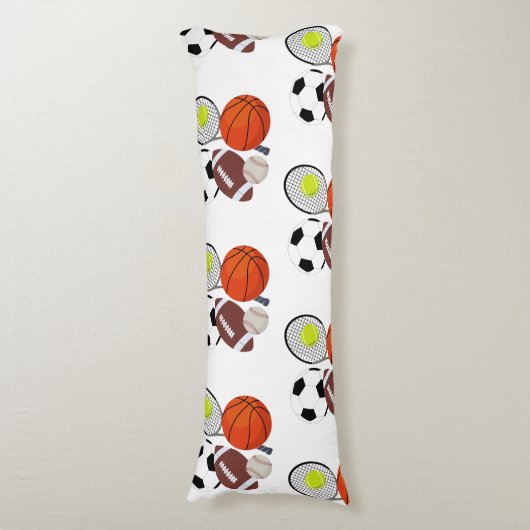 Sporthalle Seitenschläferkissen (Vorderseite Vertikal)