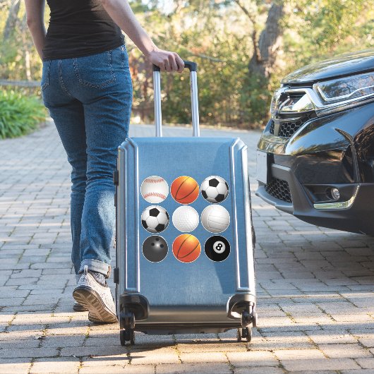 Sporthallen Aufkleber (Koffer Insitu)