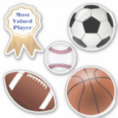 Sporthallen Aufkleber (Vorderseite)